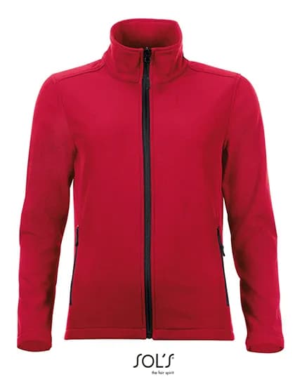 Women´s Softshell Zip Jacket Race - Pepper Red