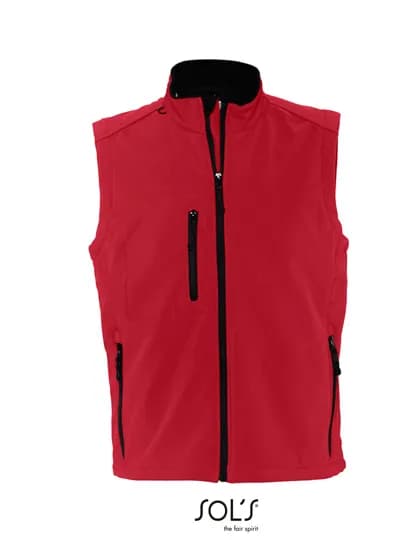 Men´s Sleeveless Softshell Rallye - Pepper Red