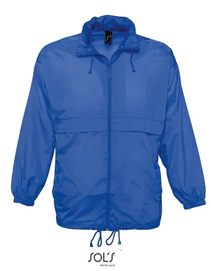 Unisex Windbreaker Surf Jacket - Royal Blue 241