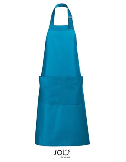 Long Apron Gala - Aqua