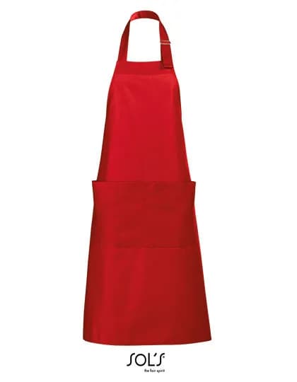 Long Apron Gala - Red