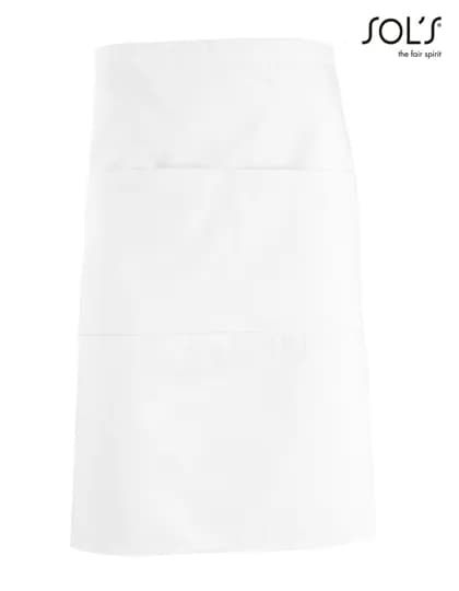 Medium Apron Greenwich - White