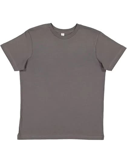 Youth Fine Jersey T-Shirt - Charcoal