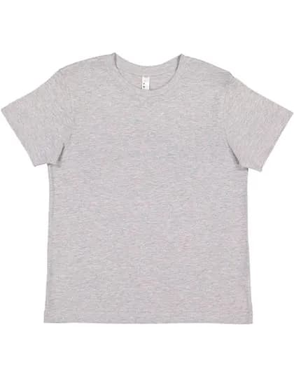 Youth Fine Jersey T-Shirt - Heather Grey