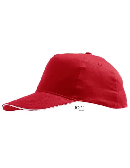 Cap Sunny - Red/White