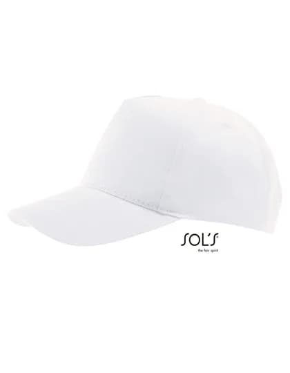 Five Panel Cap Buzz - White