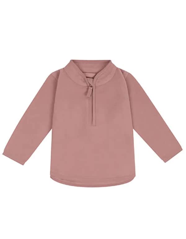 1/2 Zip Lightweight Fleece - Soft Pink