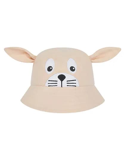 Character Bucket Hat - Light Brown Bunny