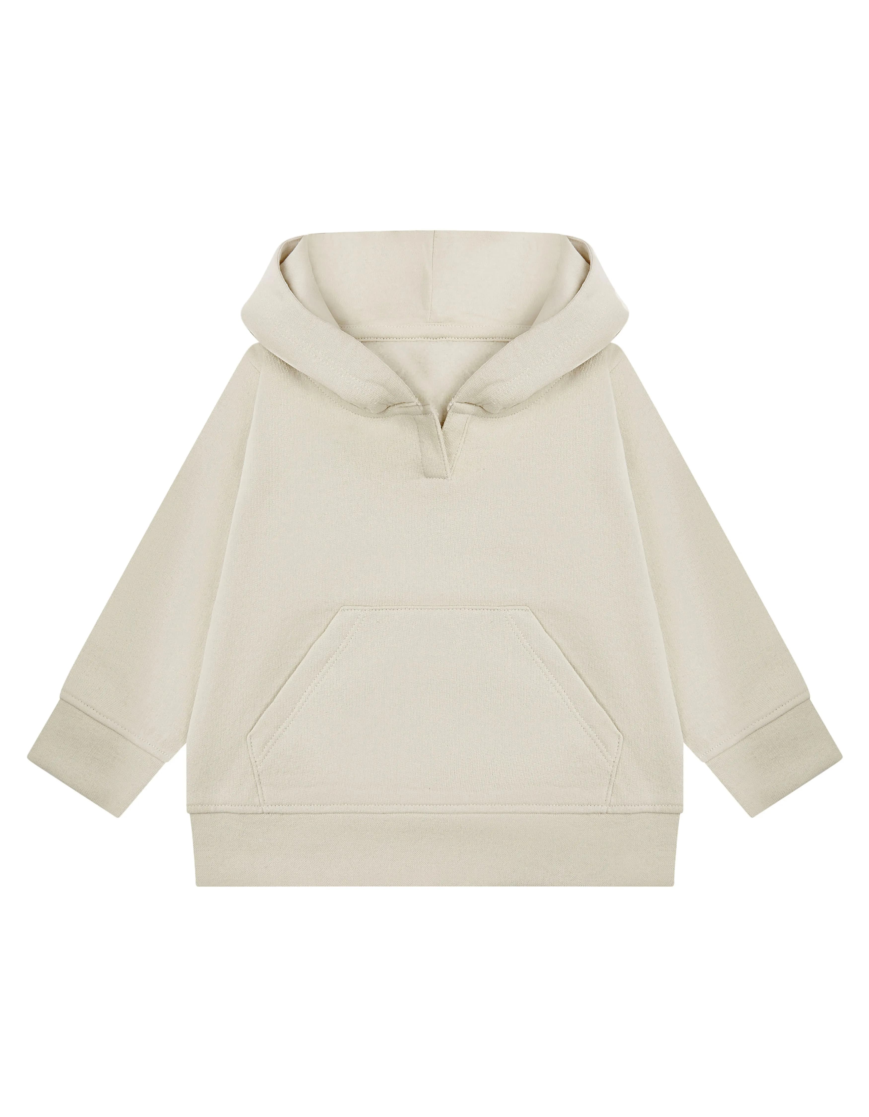 Kids´ Sustainable Hoodie - Light Stone