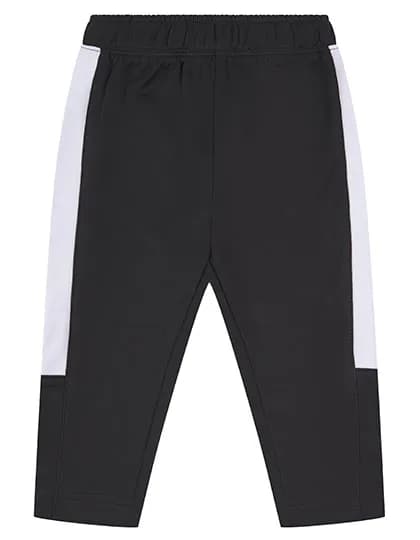 Kids Track Bottoms - Black/White
