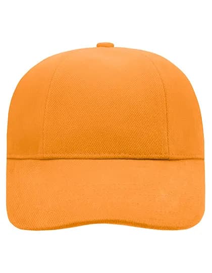 Turned 6 Panel Cap Laminated - Orange