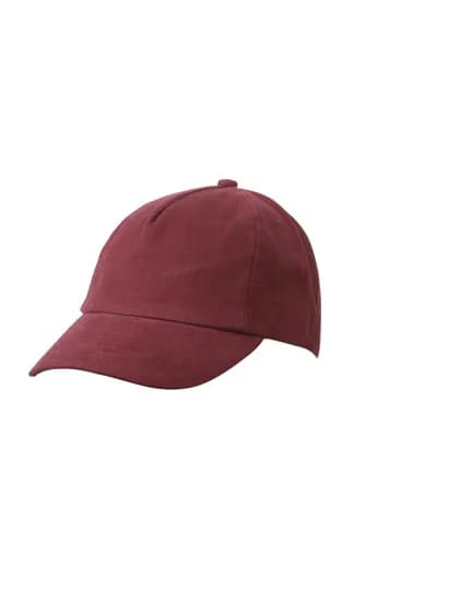 Kids´ 5-Panel Cap - Burgundy