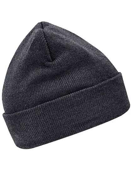 Knitted Cap Thinsulate™ - Dark Grey Melange
