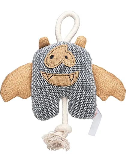 MiniFeet® Hundespielzeug Fledermaus - Grey