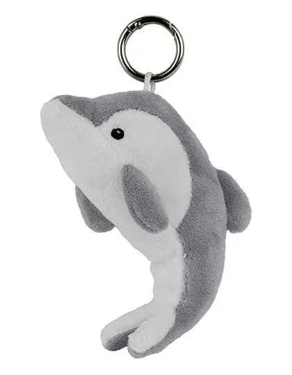 Character Keyring - Dolphin Grey