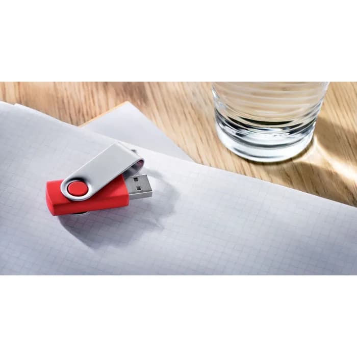 Techmate. USB flash 16GB - TECHMATE PENDRIVE - Rot