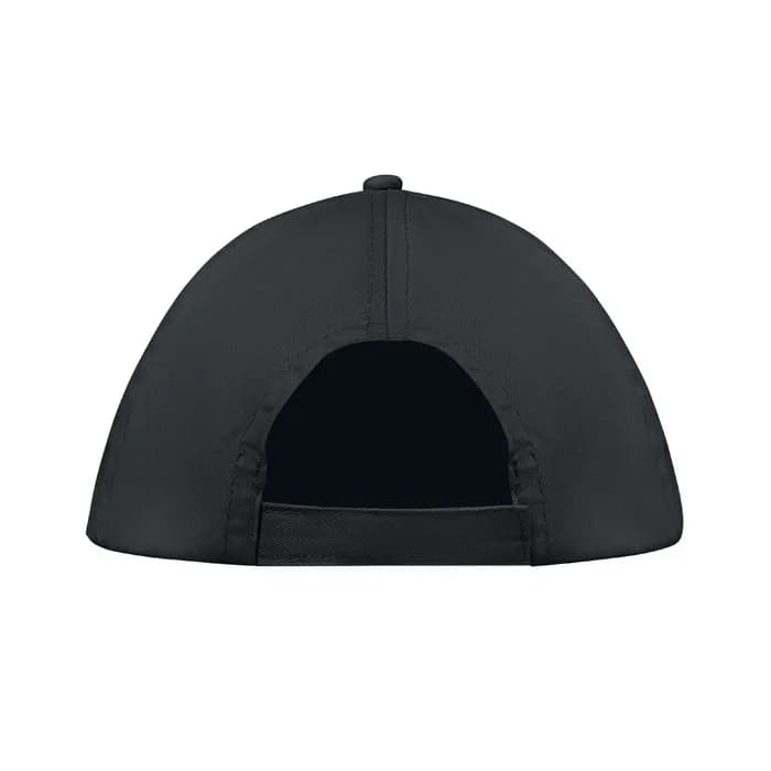 BASEBALL CAP 5 PANELS 160G/M² - BUZZ - Schwarz