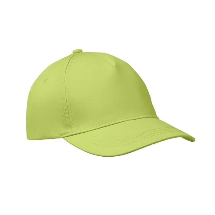 BASEBALL CAP 5 PANELS 160G/M² - BUZZ - Limette