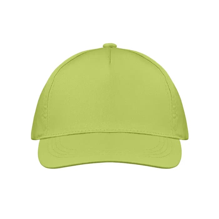 BASEBALL CAP 5 PANELS 160G/M² - BUZZ - Limette