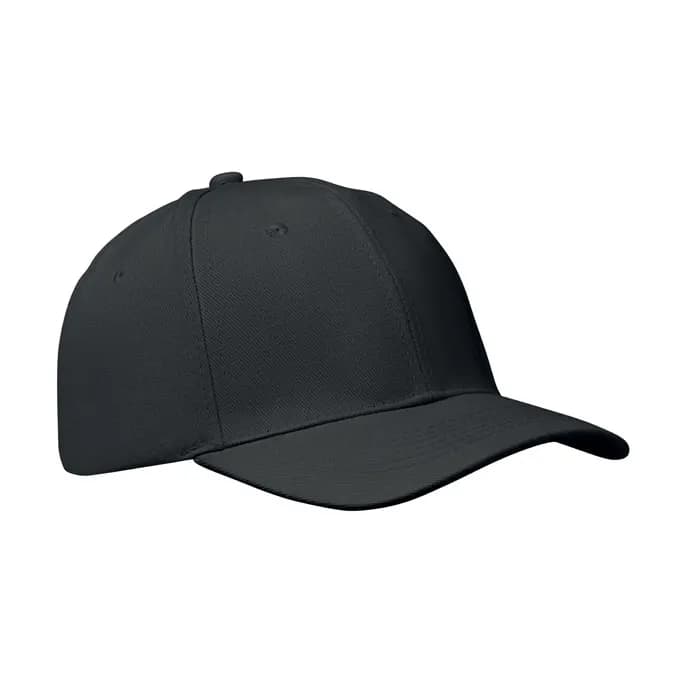 BASEBALL CAP 6 PANELS 260G/M² - BUFFALO - Schwarz
