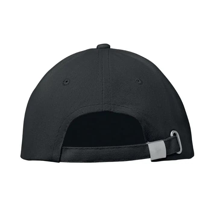 BASEBALL CAP 6 PANELS 260G/M² - BUFFALO - Schwarz