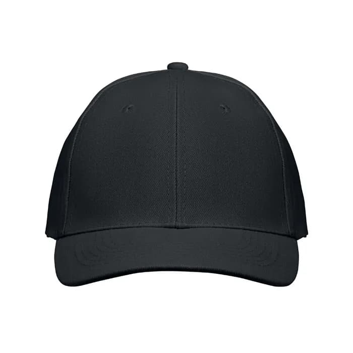 BASEBALL CAP 6 PANELS 260G/M² - BUFFALO - Schwarz