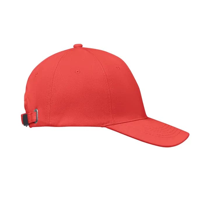 BASEBALL CAP 6 PANELS 260G/M² - BUFFALO - Rot