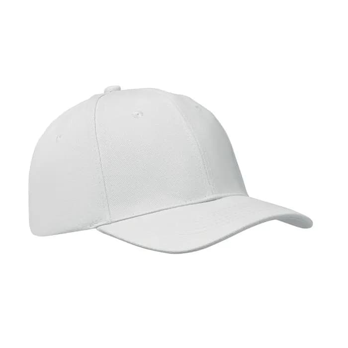 BASEBALL CAP 6 PANELS 260G/M² - BUFFALO - Weiß