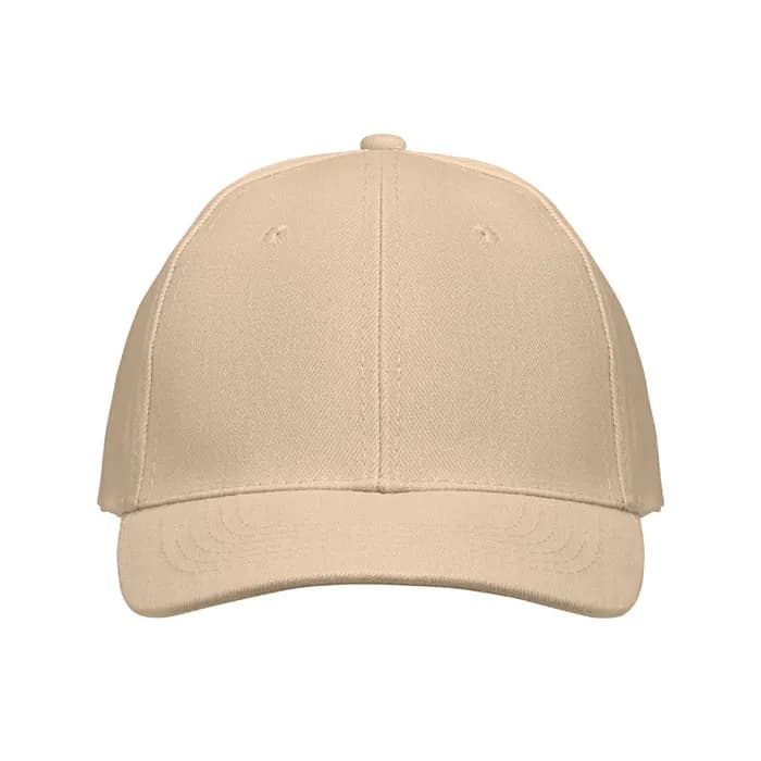 BASEBALL CAP 6 PANELS 260G/M² - BUFFALO - Beige