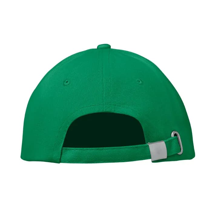 BASEBALL CAP 6 PANELS 260G/M² - BUFFALO - Präriegrün/Weiß