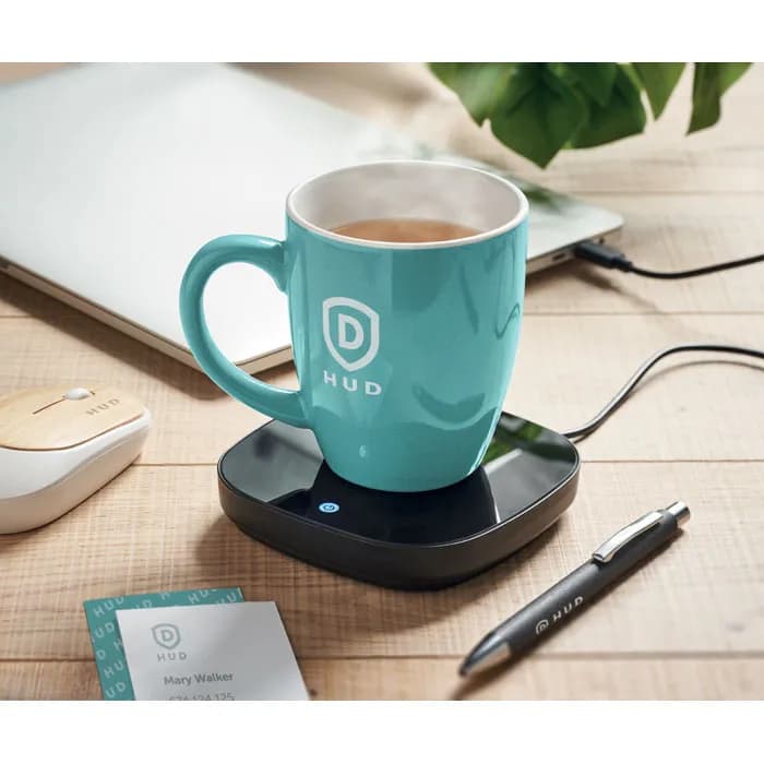 Tassenwärmer aus ABS - WARMUG - Schwarz