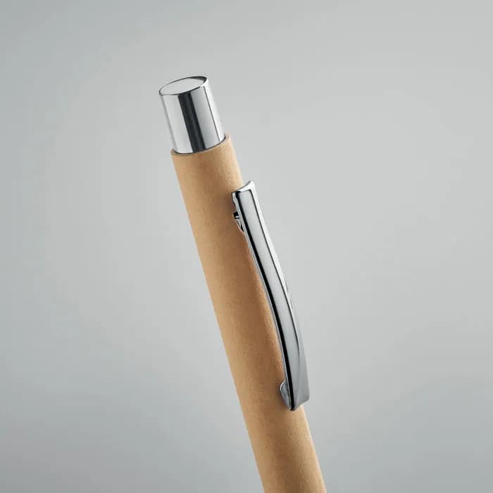 Druckkugelschreiber recycelt - OLYMPIA - Beige