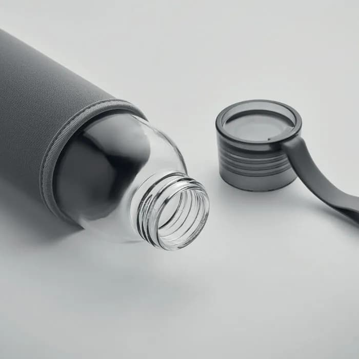 Flasche recyceltes Glas 500 ml - EBOR - Grau