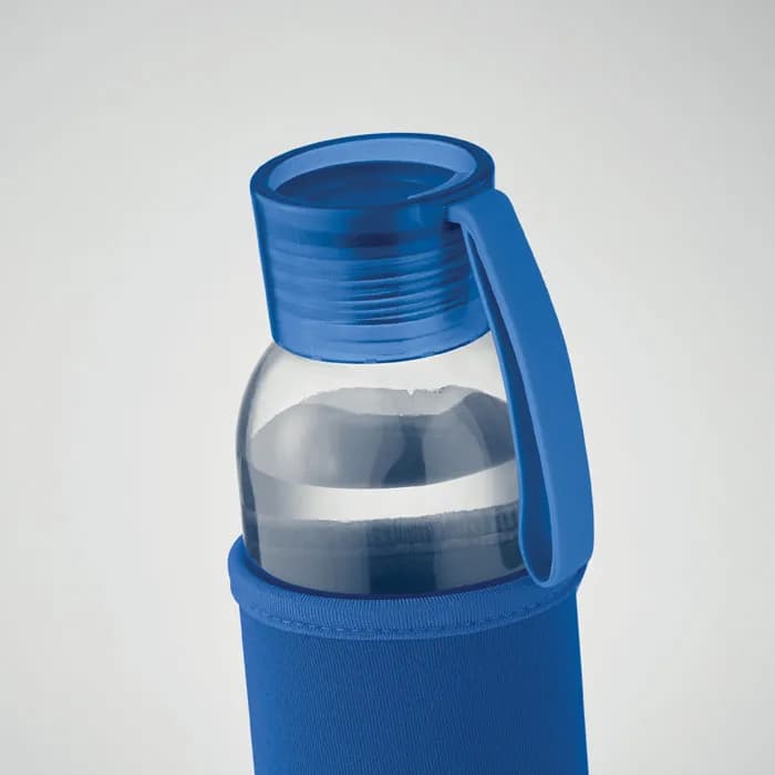 Flasche recyceltes Glas 500 ml - EBOR - Königsblau