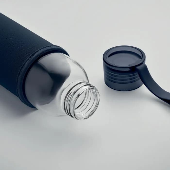 Flasche recyceltes Glas 500 ml - EBOR - Marineblau