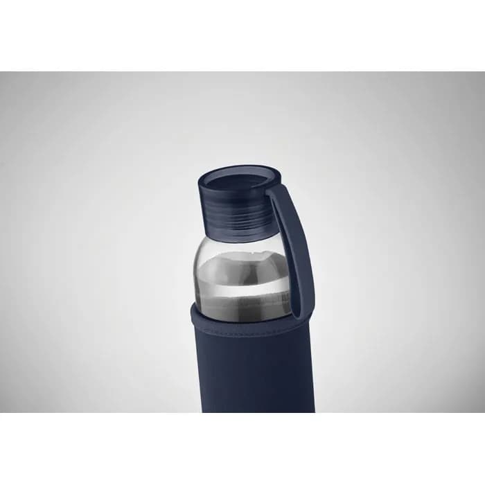 Flasche recyceltes Glas 500 ml - EBOR - Marineblau