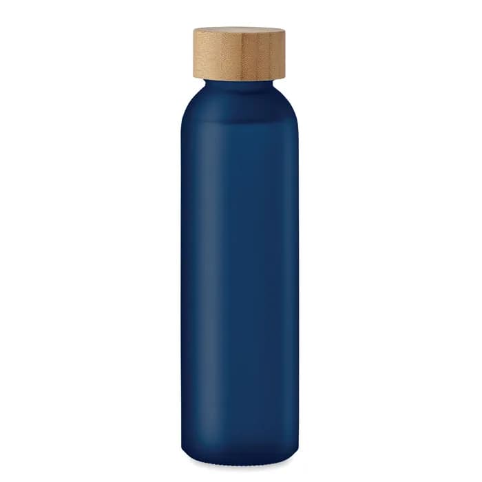 Glasflasche 500 ml - ABE - Transparent Blau