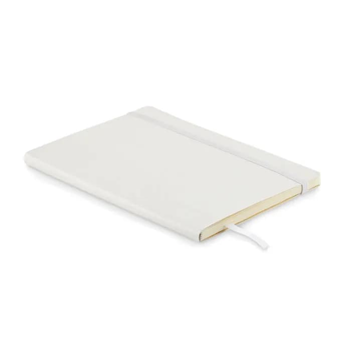 DIN A5 Notizbuch recycelt - BRETA - Weiß