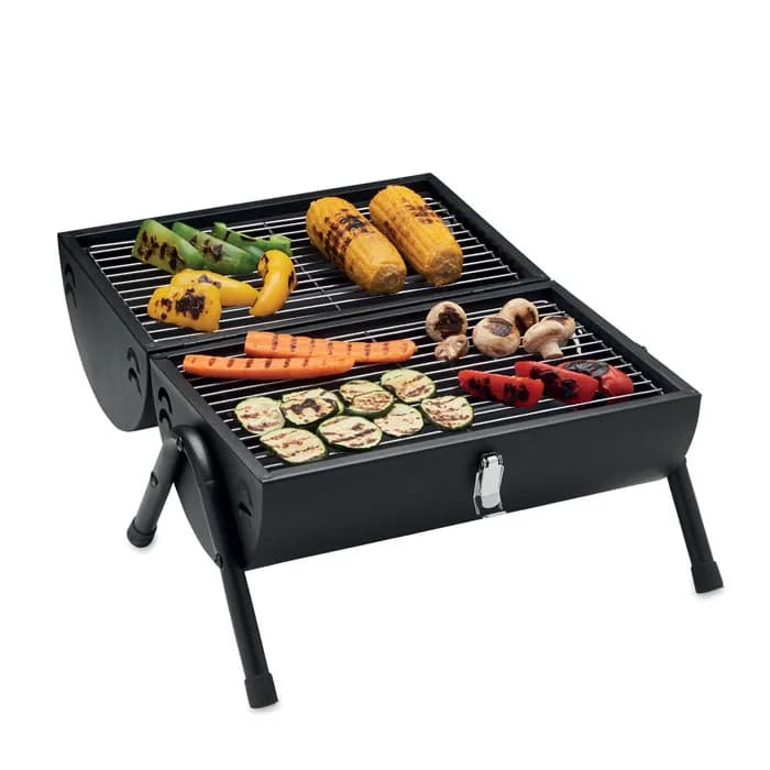 Tragbarer BBQ Grill - CHIMEY - Schwarz