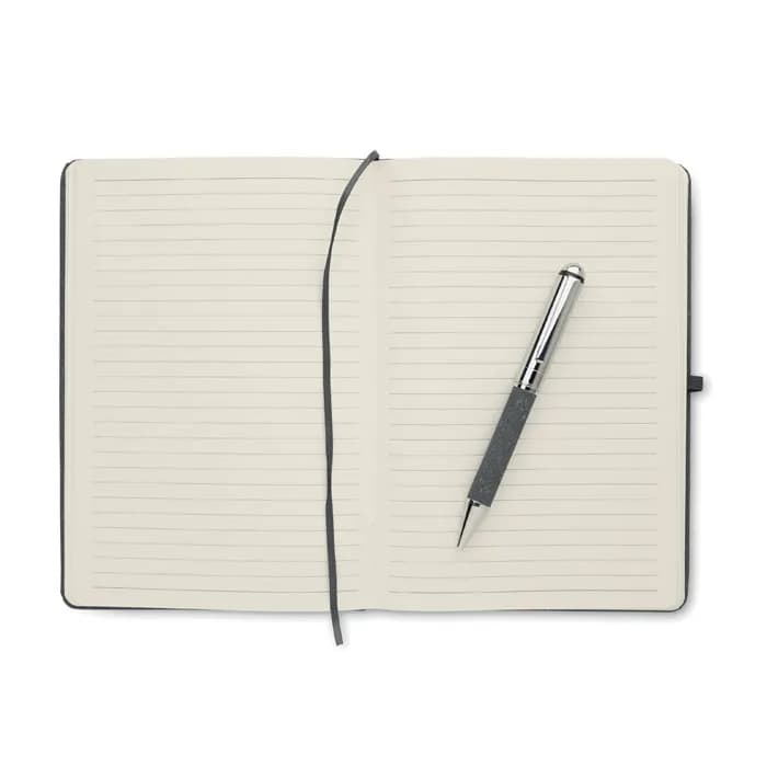 Set mit Notizbuch - ELEGANOTE - Schwarz