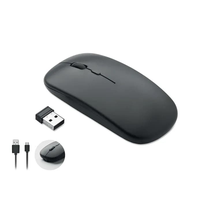 Optische Mouse - CURVY C - Schwarz