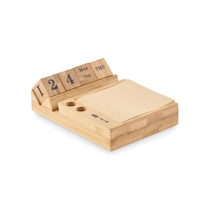 Tischkalender Bambus - BOOTOP - Holz