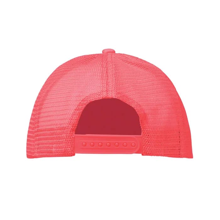 TRUCKER CAP 5 PANELS - BUBBLE - Neon Fuchsia