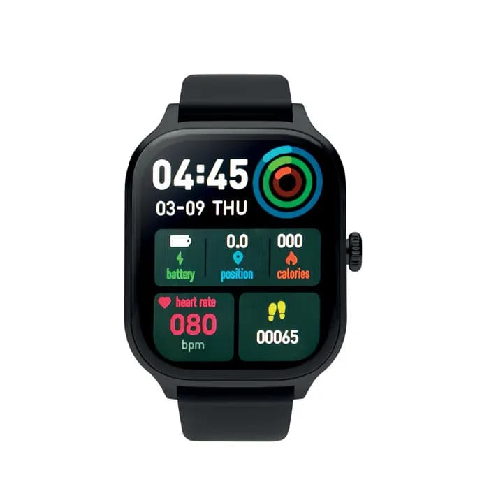 4.0 Fitness Smart Watch - IRTO - Schwarz