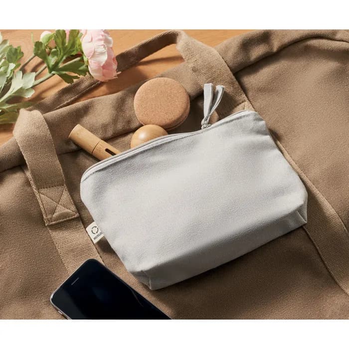 Kosmetiktasche 320 g/m² - ELNAS - Grau