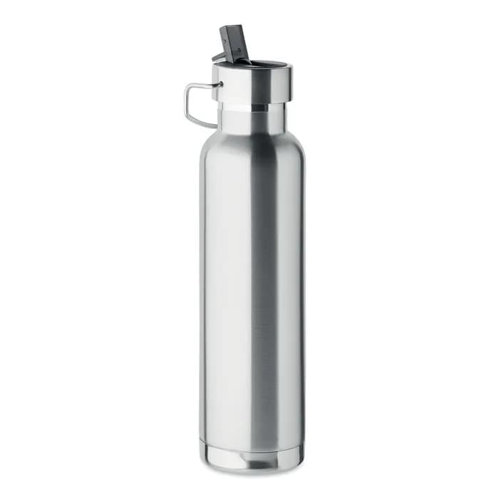 Doppelwandige Flasche 660 ml - RIFLOW - Mattsilber