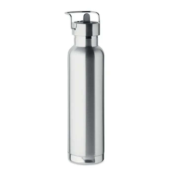 Doppelwandige Flasche 660 ml - RIFLOW - Mattsilber
