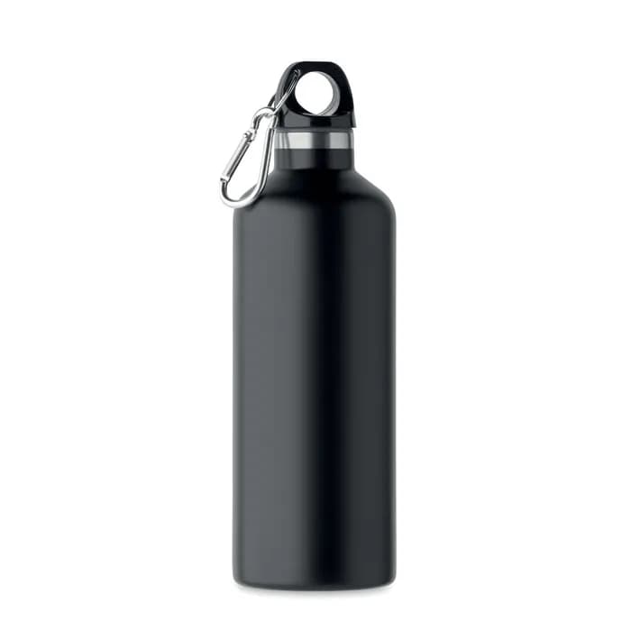 Doppelwandige Flasche 500 ml - CARABI - Schwarz