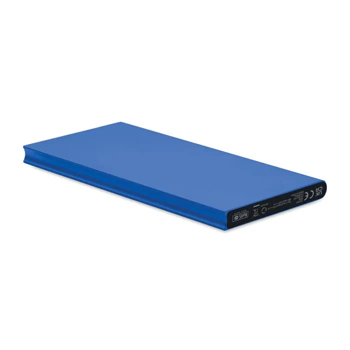 8000 mAh Powerbank - POWERFLAT8C - Königsblau