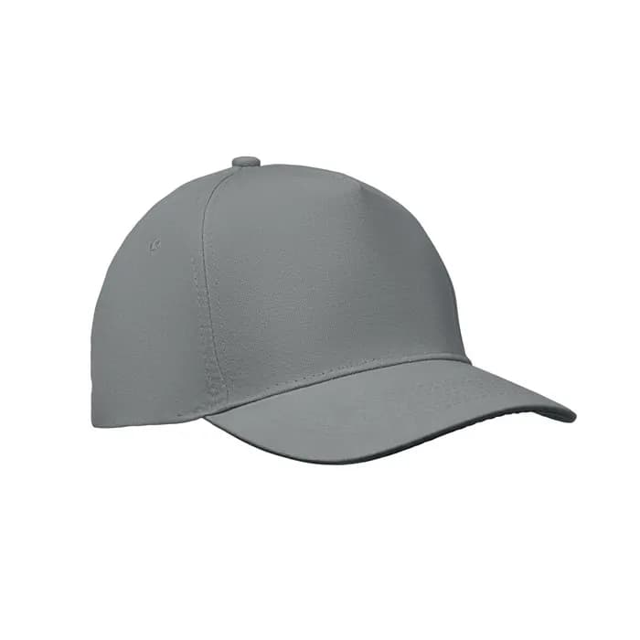 BASEBALL CAP 5 PANELS 180G/M² - SUNNY - Grau